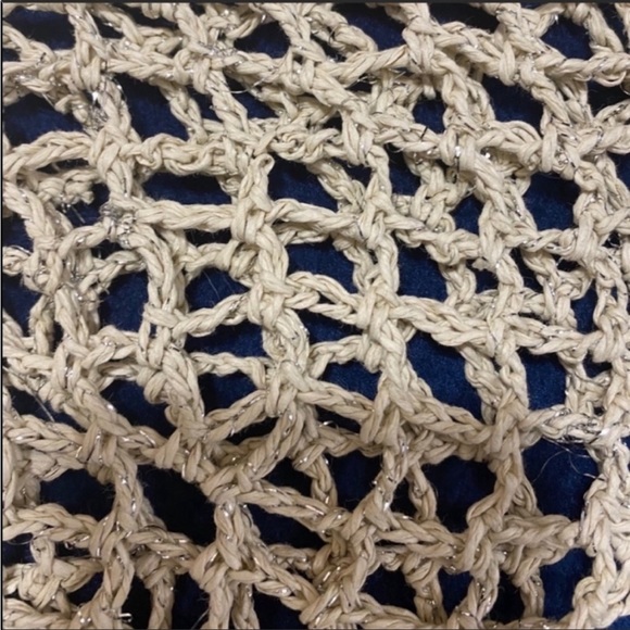 NWT H&M Net Summer Bag - Beige - Picture 5 of 6